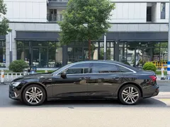 2022 Audi A6L 40 TFSI, чёрный — фото 4