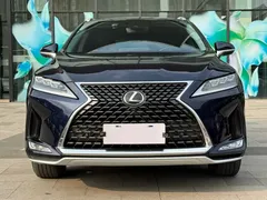 2020 Lexus RX 300 4WD Luxury, синий — фото 2