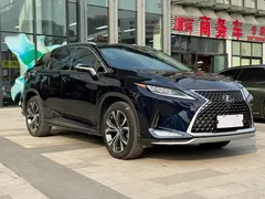 2020 Lexus RX 300 4WD Luxury, синий — фото 3