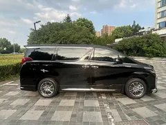 2021 Toyota Alphard Hybrid 2.5L Premium, чёрный — фото 4