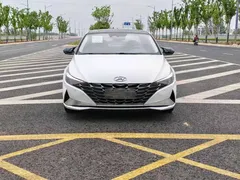 2021 Hyundai Elantra 1.5L CVT GLX Elite, белый — фото 2
