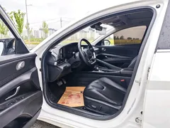 2021 Hyundai Elantra 1.5L CVT GLX Elite, белый — фото 6