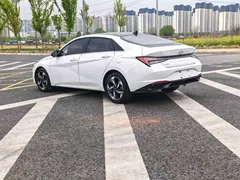 2021 Hyundai Elantra 1.5L CVT GLX Elite, белый — фото 8
