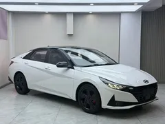 2022 Hyundai Elantra 1.5L CVT 20th Anniversary, белый — фото 3