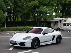 2019 Porsche 718 Cayman T 2.0T, белый — фото 1