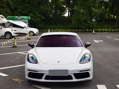 2019 Porsche 718 Cayman T 2.0T, белый — фото 3