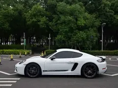 2019 Porsche 718 Cayman T 2.0T, белый — фото 4
