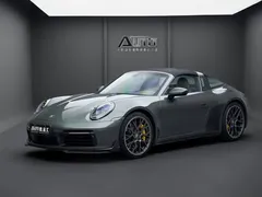 2022 Porsche 911 Targa 4 3.0T, зелёный — фото 2