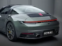 2022 Porsche 911 Targa 4 3.0T, зелёный — фото 8