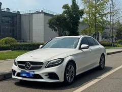 2021 Mercedes-Benz C-Class C 200 L Sport, белый — фото 1