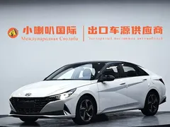 2022 Hyundai Elantra 1.5L CVT LUX Premium, белый — фото 1
