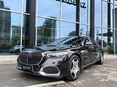 2023 Mercedes-Benz Maybach S-Class S 480 4MATIC, чёрный — фото 1