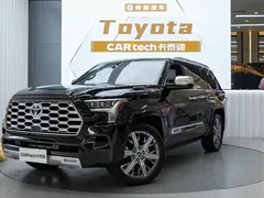 2023 Toyota Sequoia 3.5T, чёрный — фото 1