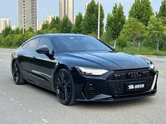 2023 Audi A7 55 TFSI quattro, чёрный — фото 3