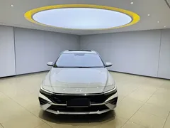 2023 Hyundai Elantra 1.5L CVT LUX Premium, белый — фото 2