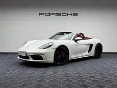 2018 Porsche 718 Boxster S 2.5T, белый — фото 1