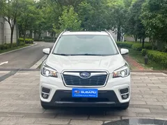 2021 Subaru Forester 2.0i Luxury, белый — фото 2