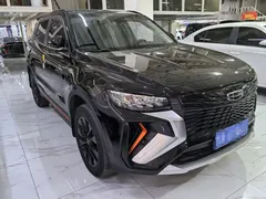 2022 Geely Atlas X 1.8TD DCT, чёрный — фото 3