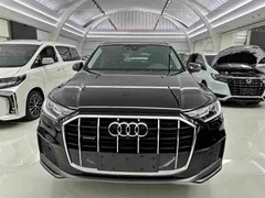 2023 Audi Q7 45 TFSI quattro S line, чёрный — фото 2