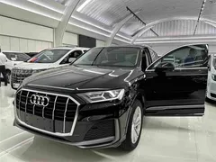 2023 Audi Q7 45 TFSI quattro S line, чёрный — фото 5