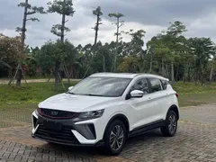 2021 Geely Coolray 1.4T DCT Platinum, белый — фото 1