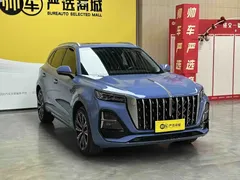 2023 Hongqi HS5 2.0T 4WD Pro, синий — фото 3