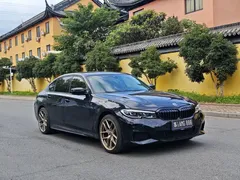 2022 BMW 3 Series 325Li M Sport Dark Package, чёрный — фото 3