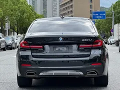 2022 BMW 5 Series 5 530Li M, чёрный — фото 5