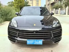 2023 Porsche Cayenne 3.0T Platinum, чёрный — фото 2