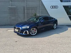 2023 Audi A5 Sportback 40 TFSI, синий — фото 1