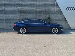 2023 Audi A5 Sportback 40 TFSI, синий — фото 3