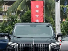 2024 Hongqi HQ9 2.0T 4WD Luxury, чёрный — фото 2