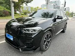 2021 BMW X3 M Thunder Edition, чёрный — фото 1