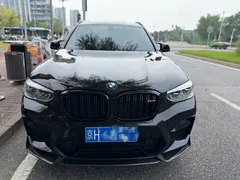 2021 BMW X3 M Thunder Edition, чёрный — фото 2