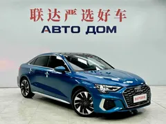 2022 Audi A3L Limousine 35 TFSI Fashion Sport, синий — фото 3