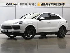 2023 Porsche Cayenne Coupé 3.0T Platinum Edition, белый — фото 1