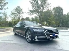 2021 Audi A8L 55 TFSI quattro, чёрный — фото 5