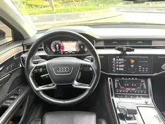 2021 Audi A8L 55 TFSI quattro, чёрный — фото 6