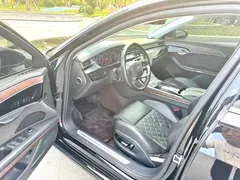 2021 Audi A8L 55 TFSI quattro, чёрный — фото 9