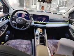 2022 Geely Coolray COOL 1.5TD DCT, синий — фото 13