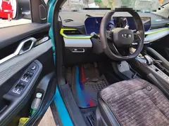 2022 Geely Coolray COOL 1.5TD DCT, синий — фото 14