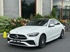 2023 Mercedes-Benz C-Class C 260 L Sport, белый — фото 1
