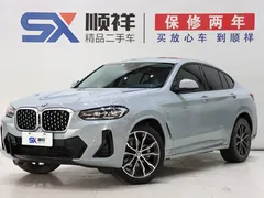 2022 BMW X4 30i M, синий — фото 1