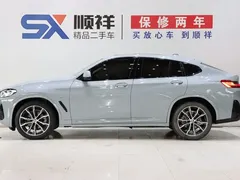 2022 BMW X4 30i M, синий — фото 4