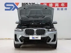 2022 BMW X4 30i M, синий — фото 19