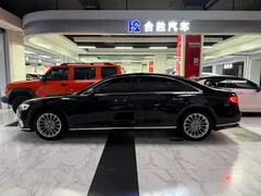 2021 Audi A8L 50 TFSI quattro Comfort, чёрный — фото 5