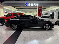 2021 Audi A8L 50 TFSI quattro Comfort, чёрный — фото 6