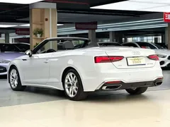 2023 Audi A5 Cabriolet 40 TFSI, белый — фото 8