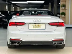 2023 Audi A5 Cabriolet 40 TFSI, белый — фото 9
