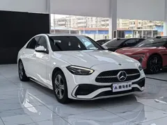 2022 Mercedes-Benz C-Class C 200 L Sport, белый — фото 3